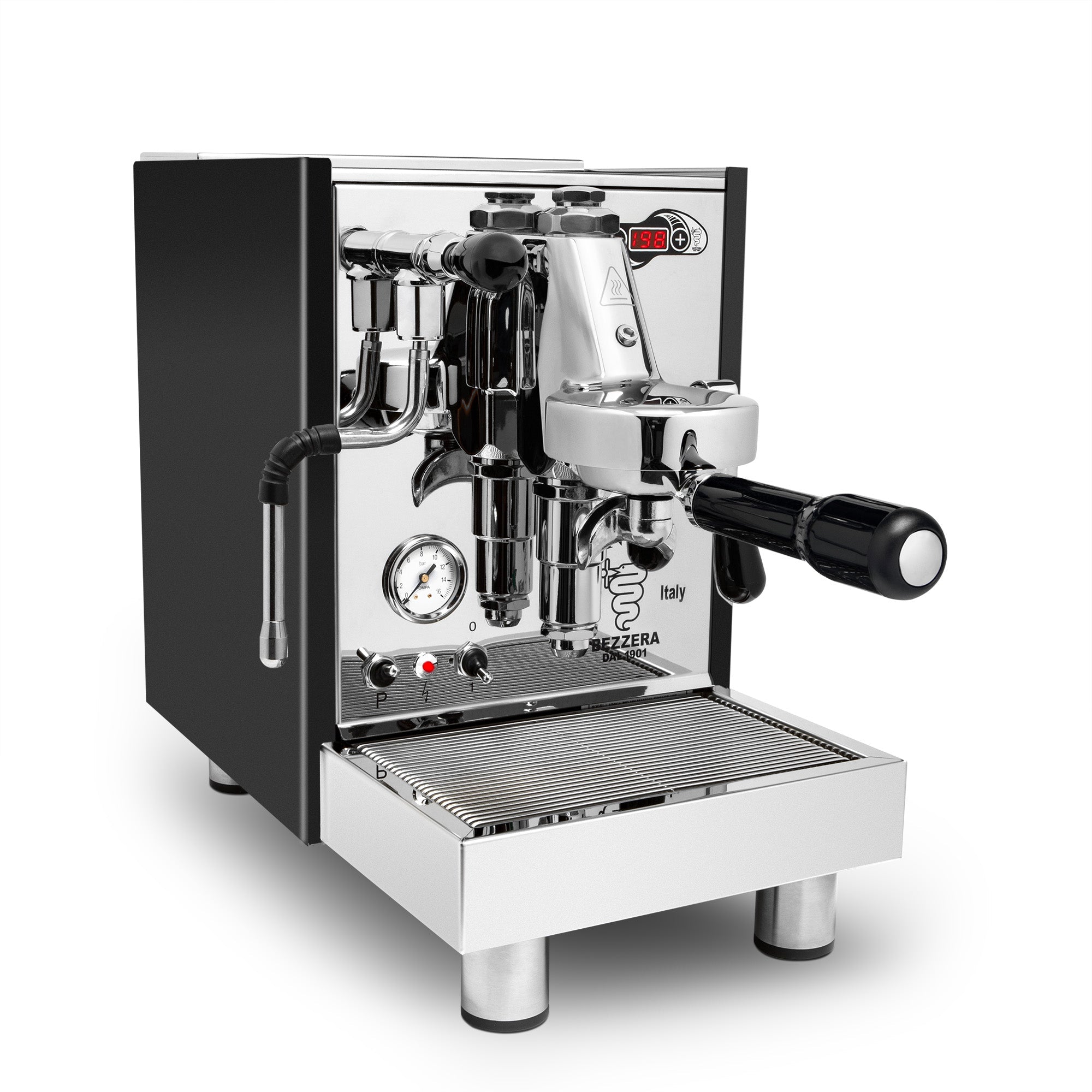Bezzera Unica Espresso Machine – Black / No Accents / No Flow Control