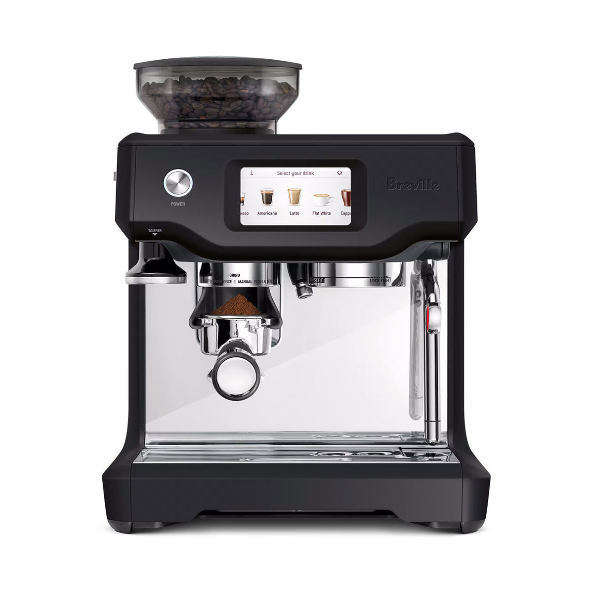 Breville BES880BSS the Barista Touch – Black Truffle