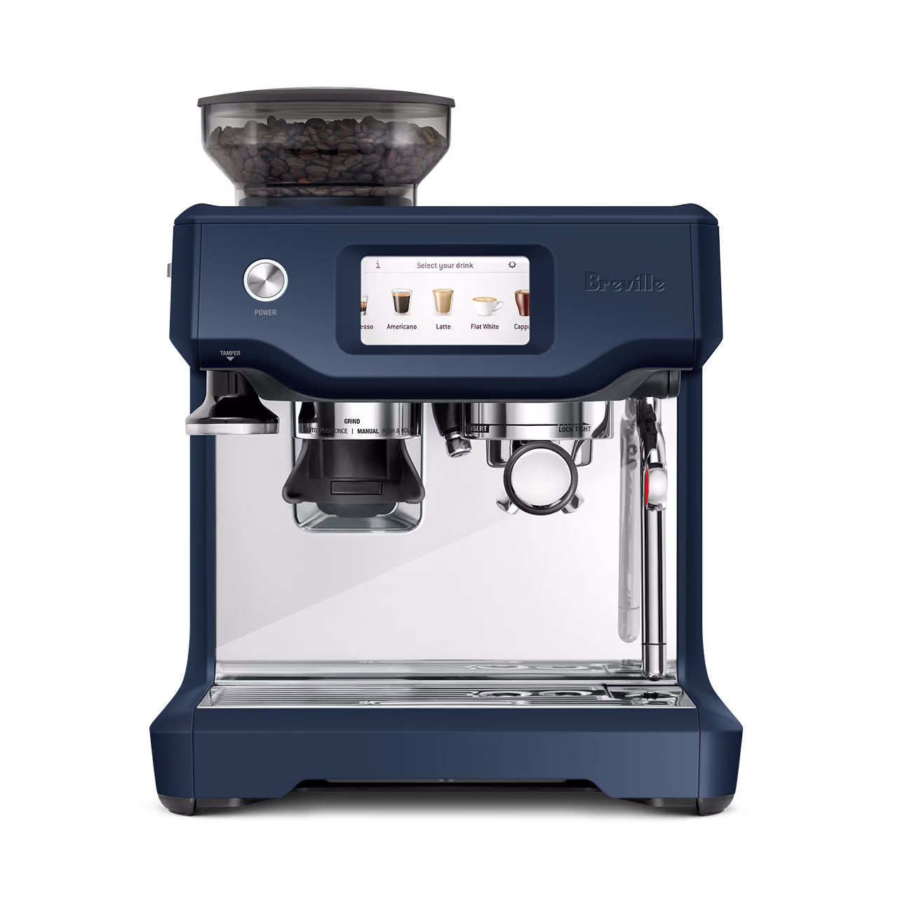 Breville BES880BSS the Barista Touch – Damson Blue