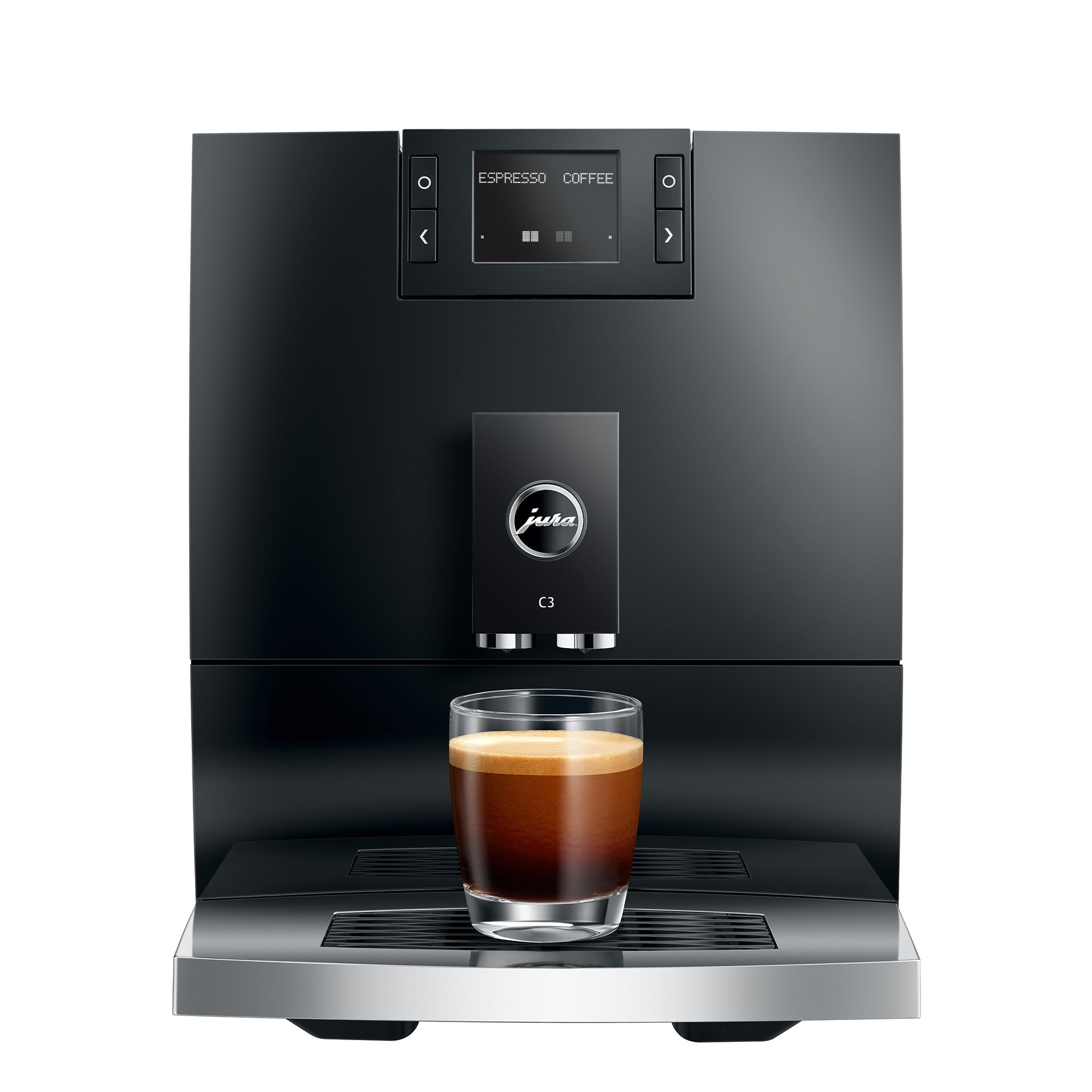 JURA C3 Super-Automatic Espresso Machine – Piano Black