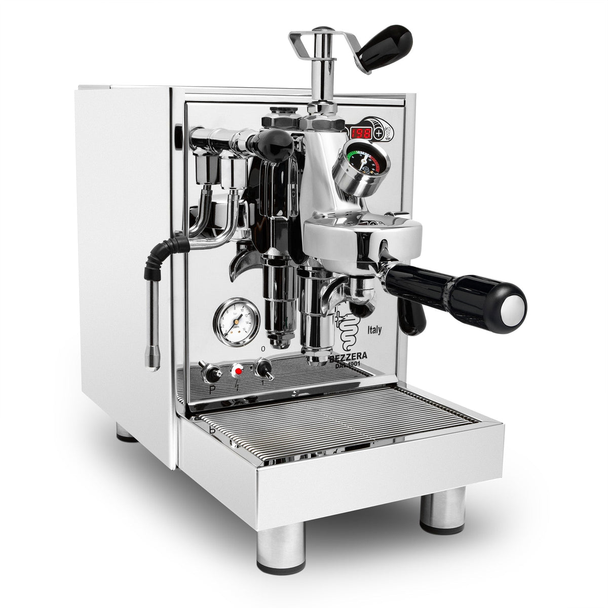 Bezzera Unica Espresso Machine – Stainless Steel / No Accents / Flow Control