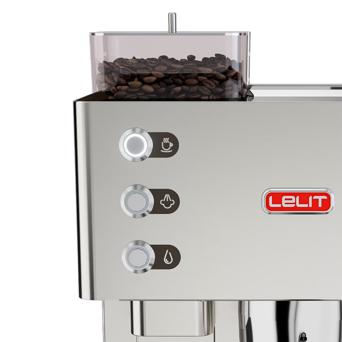 Refurbished Lelit Kate Espresso Machine with Built-In Grinder – image 8 of 10