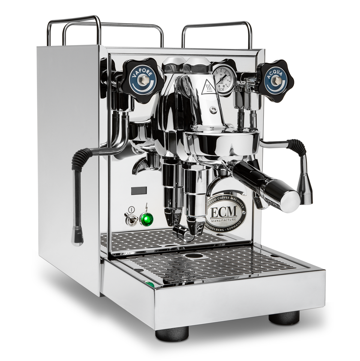 Refurbished ECM Mechanika Slim PID Espresso Machine – Stainless Steel / No Flow Control
