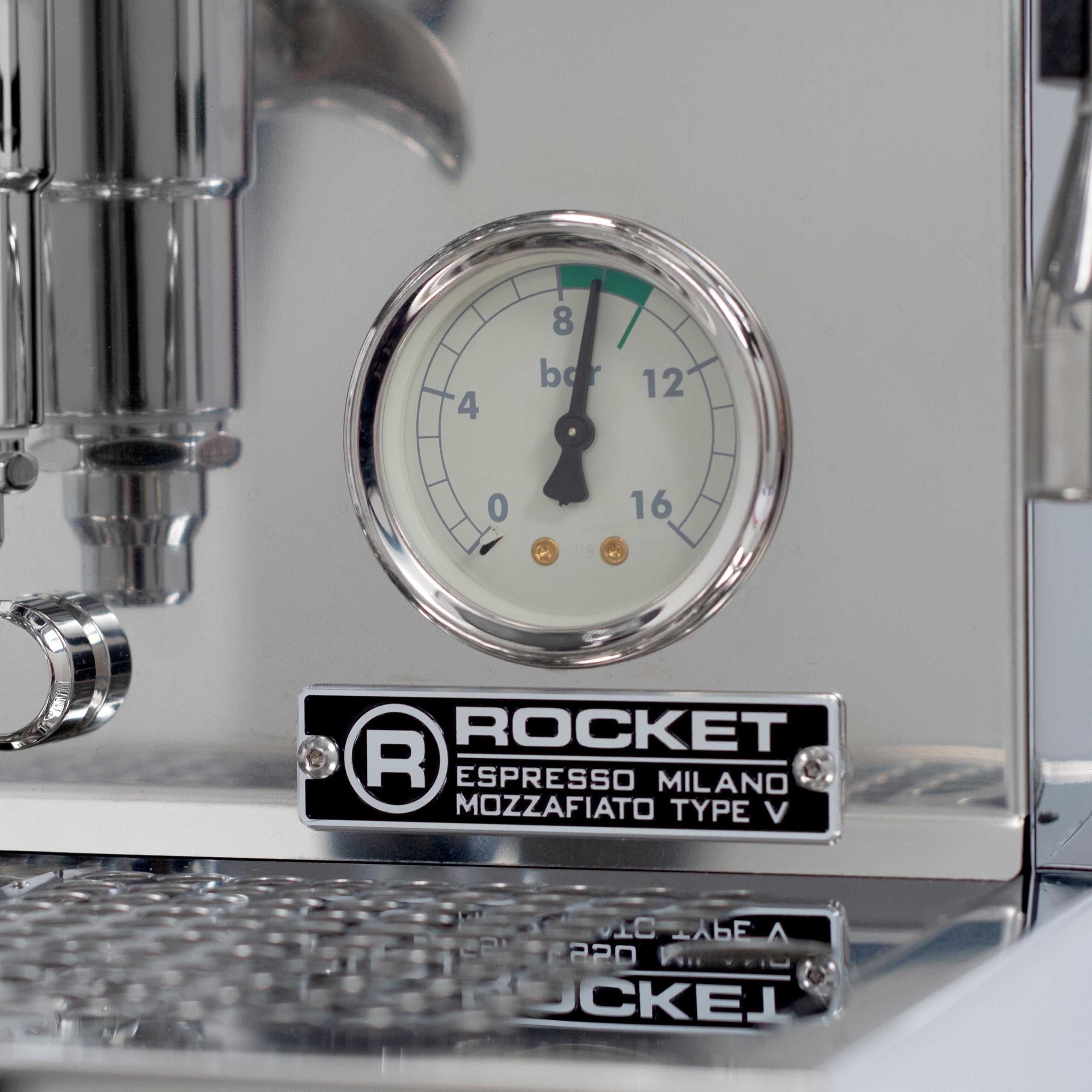 Refurbished Rocket Espresso Mozzafiato Cronometro V Espresso Machine – image 8 of 16