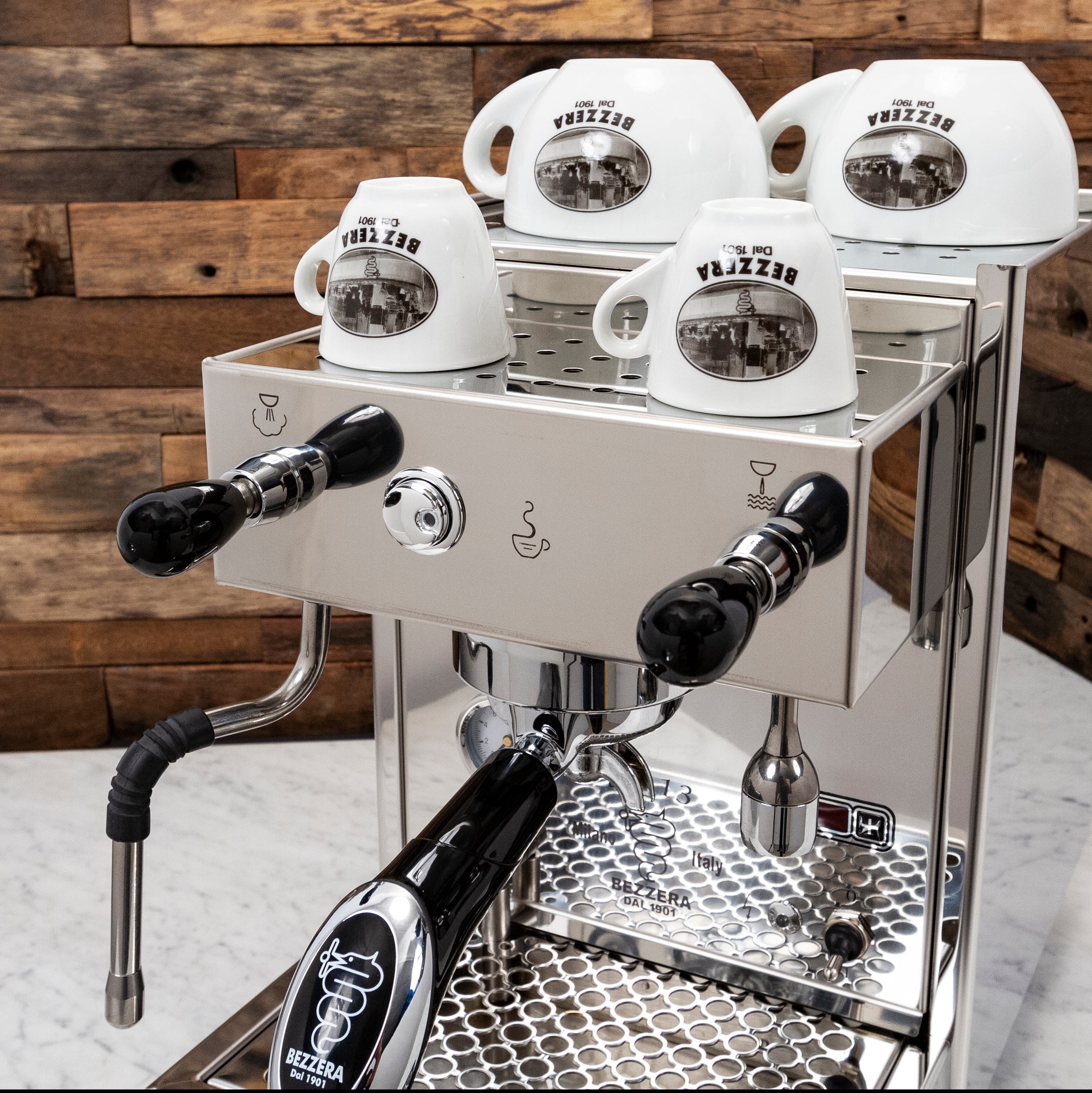 Refurbished Bezzera BZ13 PM - Old Style with Red PID – image 7 of 11