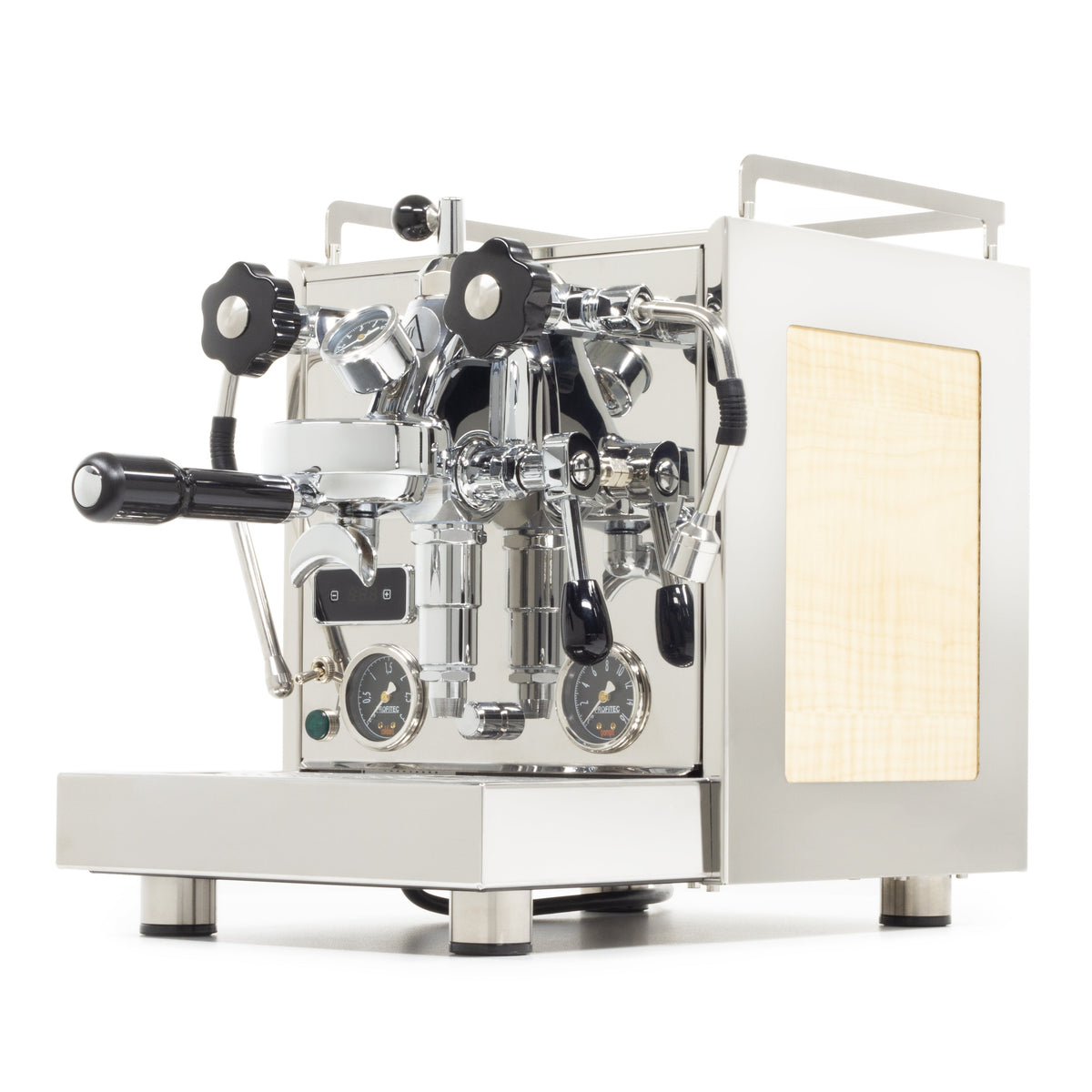Profitec Pro 600 Espresso Machine – Maple Curly Figured / Flow Control