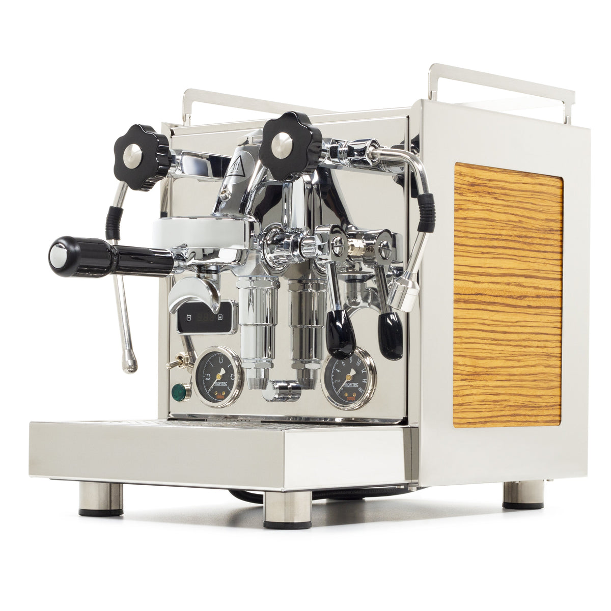 Profitec Pro 600 Espresso Machine – Zebra Wood / No Flow Control