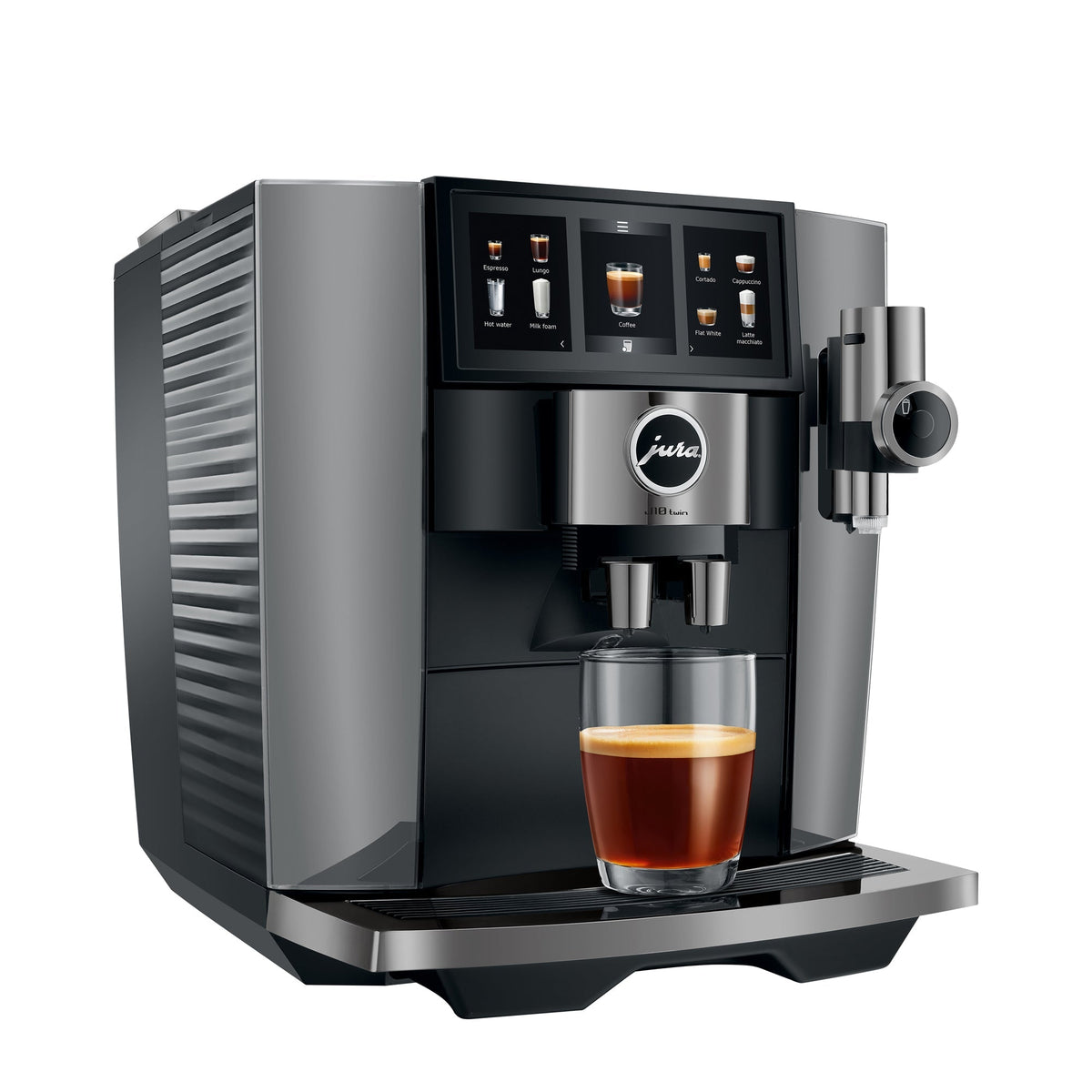 JURA J10 Twin Espresso Machine – Diamond Onyx
