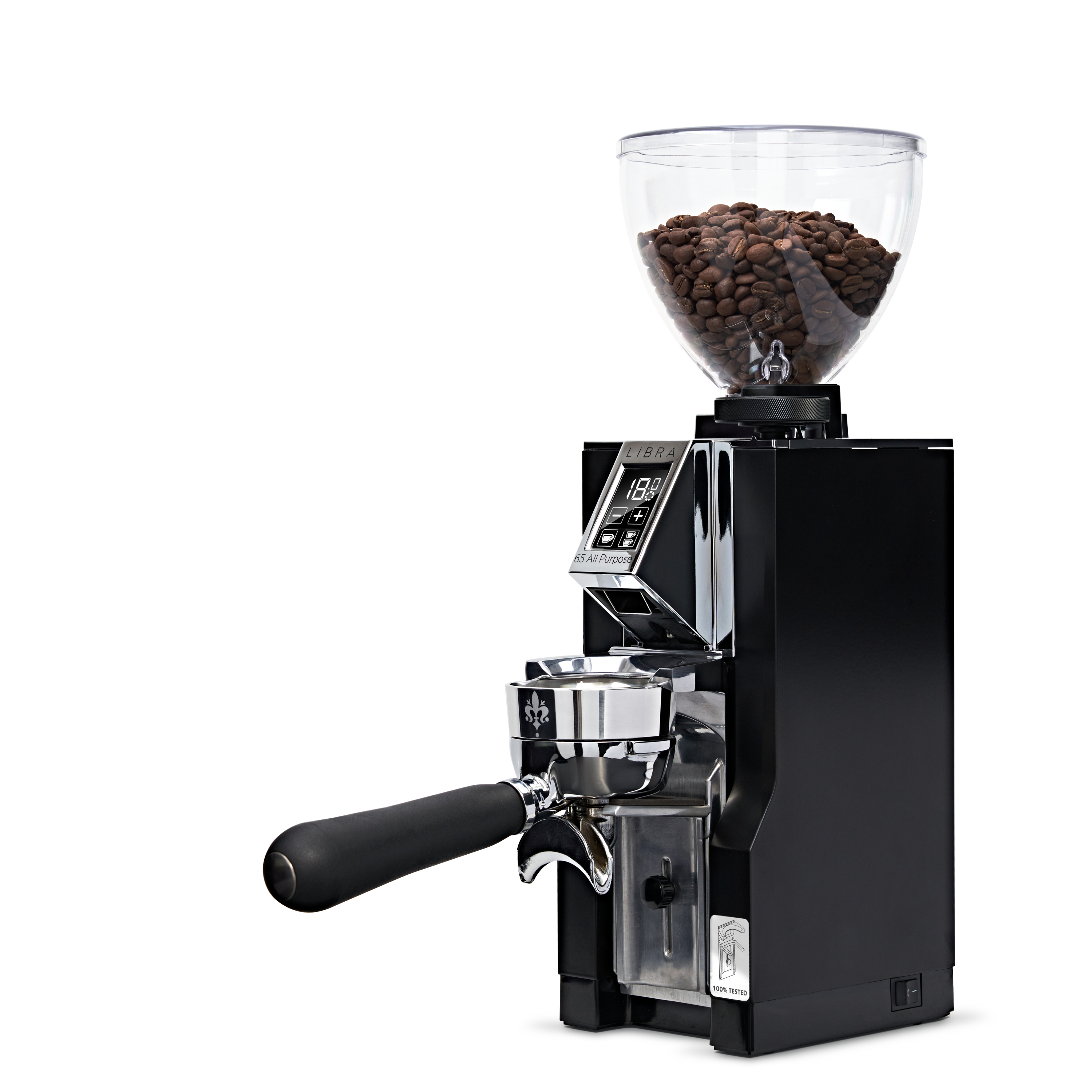 Eureka Mignon Libra AP Weight-Based Coffee Grinder – Matte Black