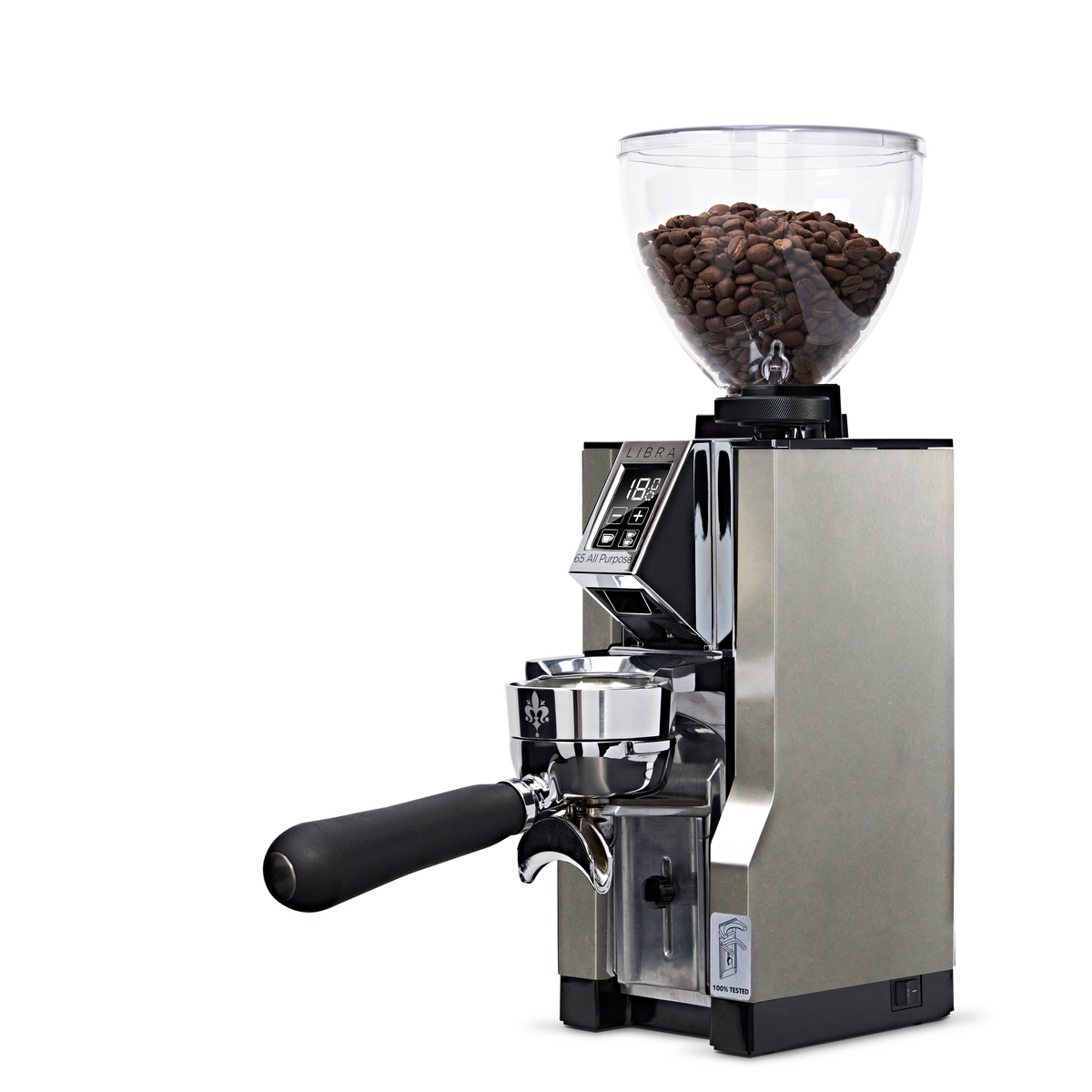 Eureka Mignon Libra AP Weight-Based Coffee Grinder – Chrome