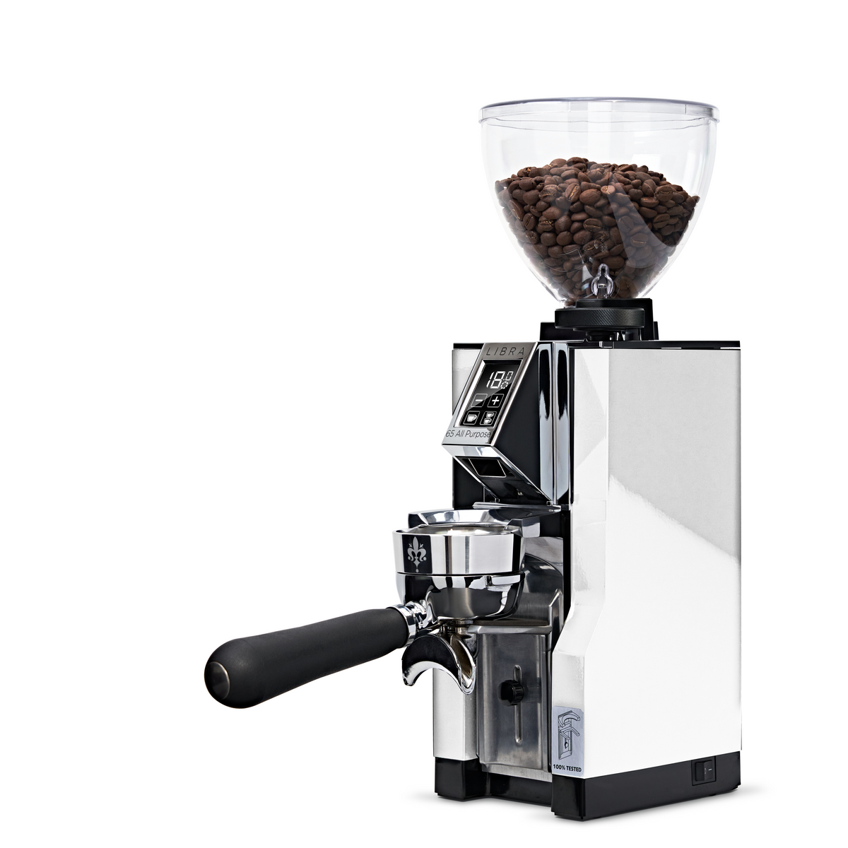 Eureka Mignon Libra AP Weight-Based Coffee Grinder – White