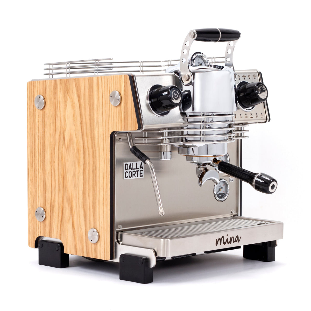 Dalla Corte Mina Espresso Machine – 110V / Oak