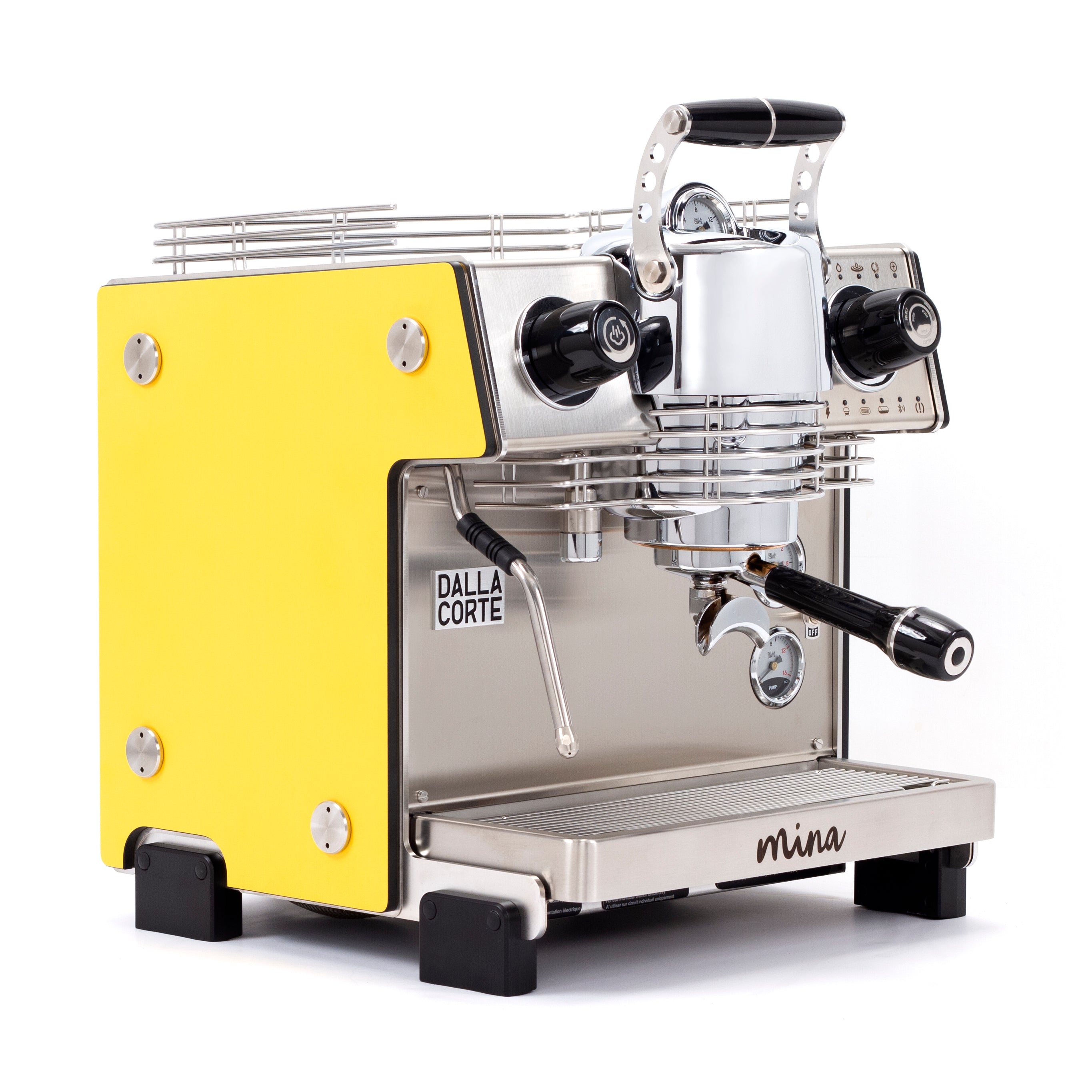 Dalla Corte Mina Espresso Machine – 110V / Yellow
