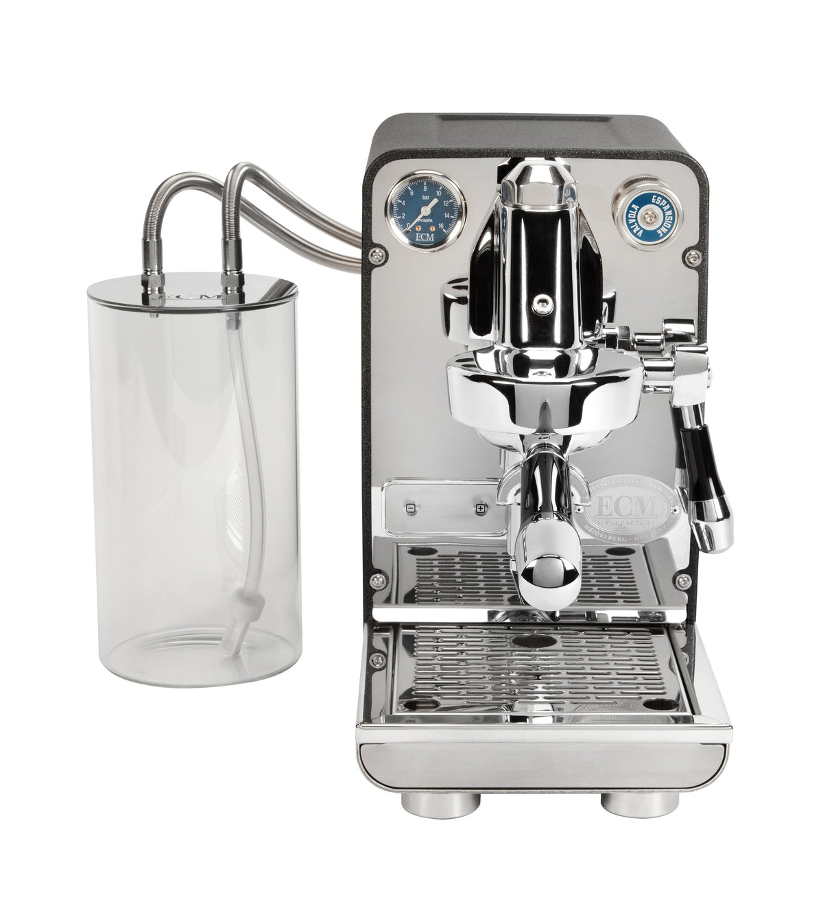ECM Puristika Single-Boiler Espresso Machine – Anthracite / No Flow Control