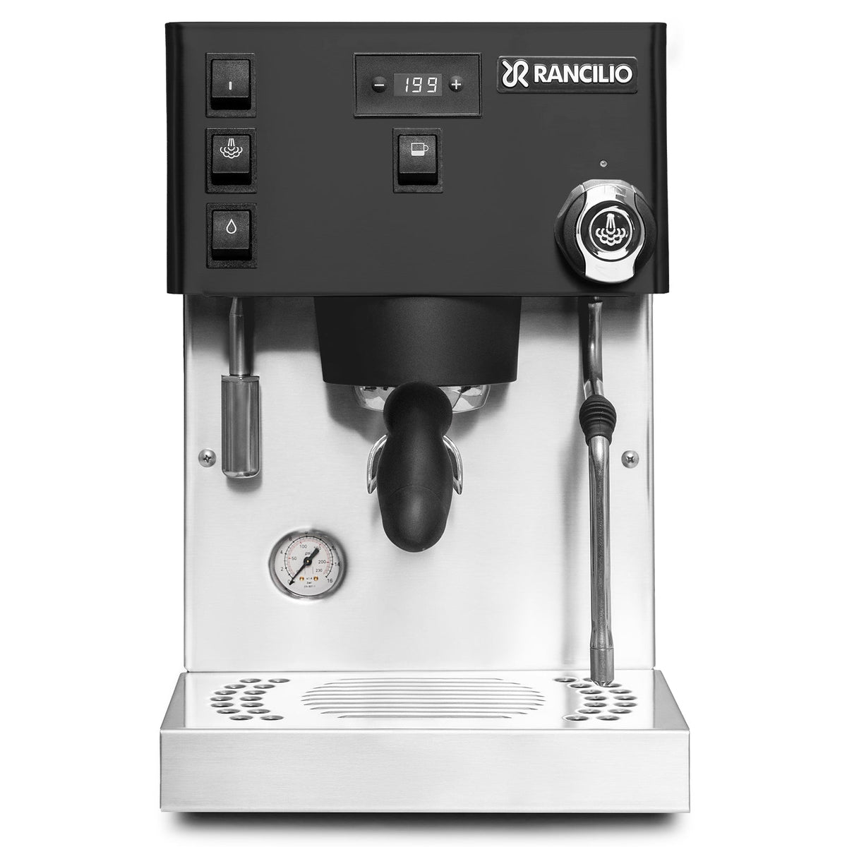 Refurbished Rancilio Silvia Pro X Dual Boiler Espresso Machine – Black