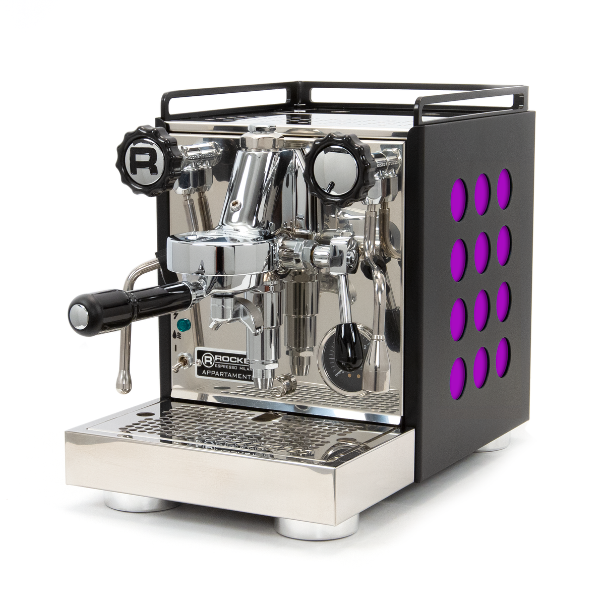 Rocket Espresso Appartamento Serie Nera Espresso Machine – Amethyst