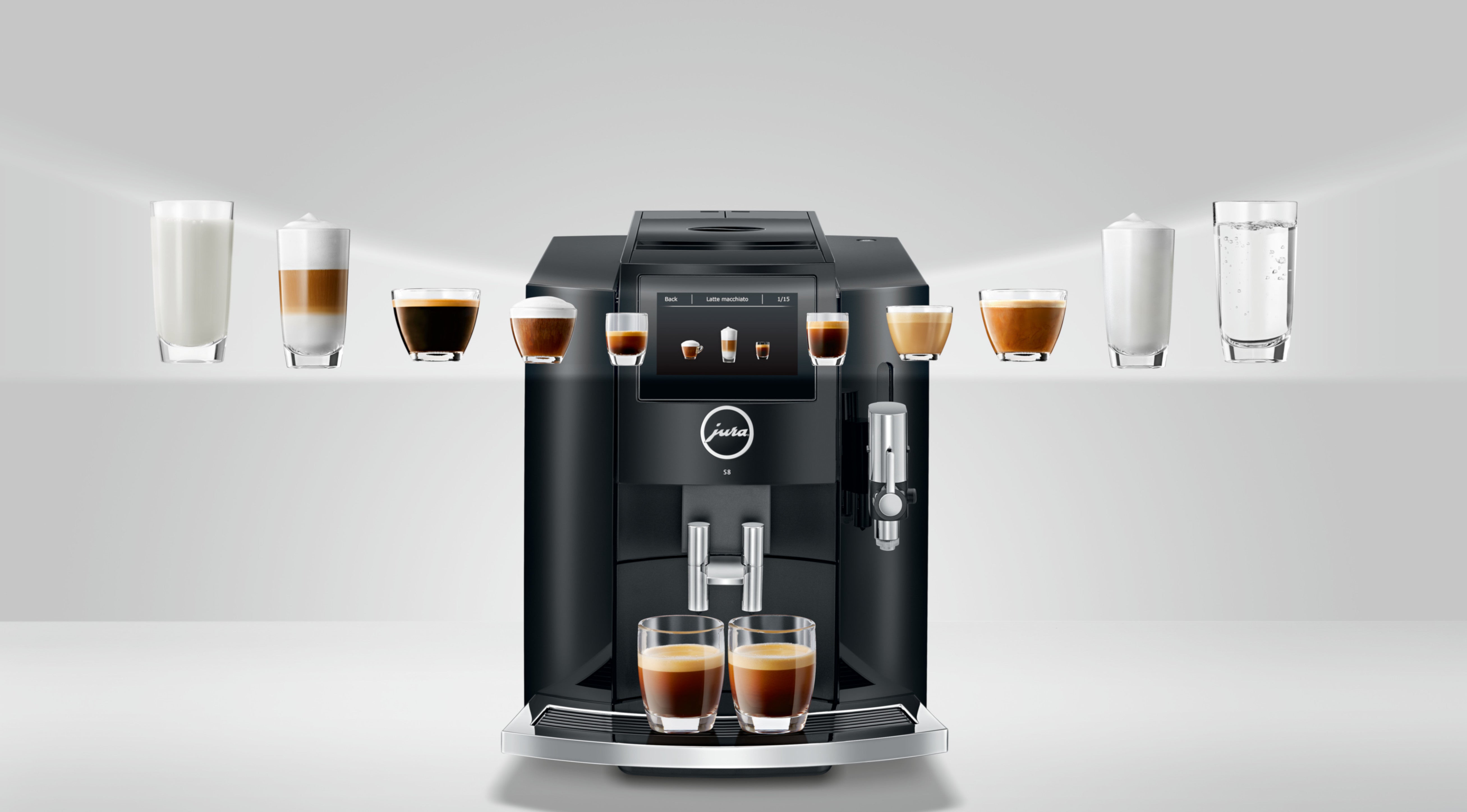 JURA S8 Super-Automatic Espresso Machine – image 6 of 33