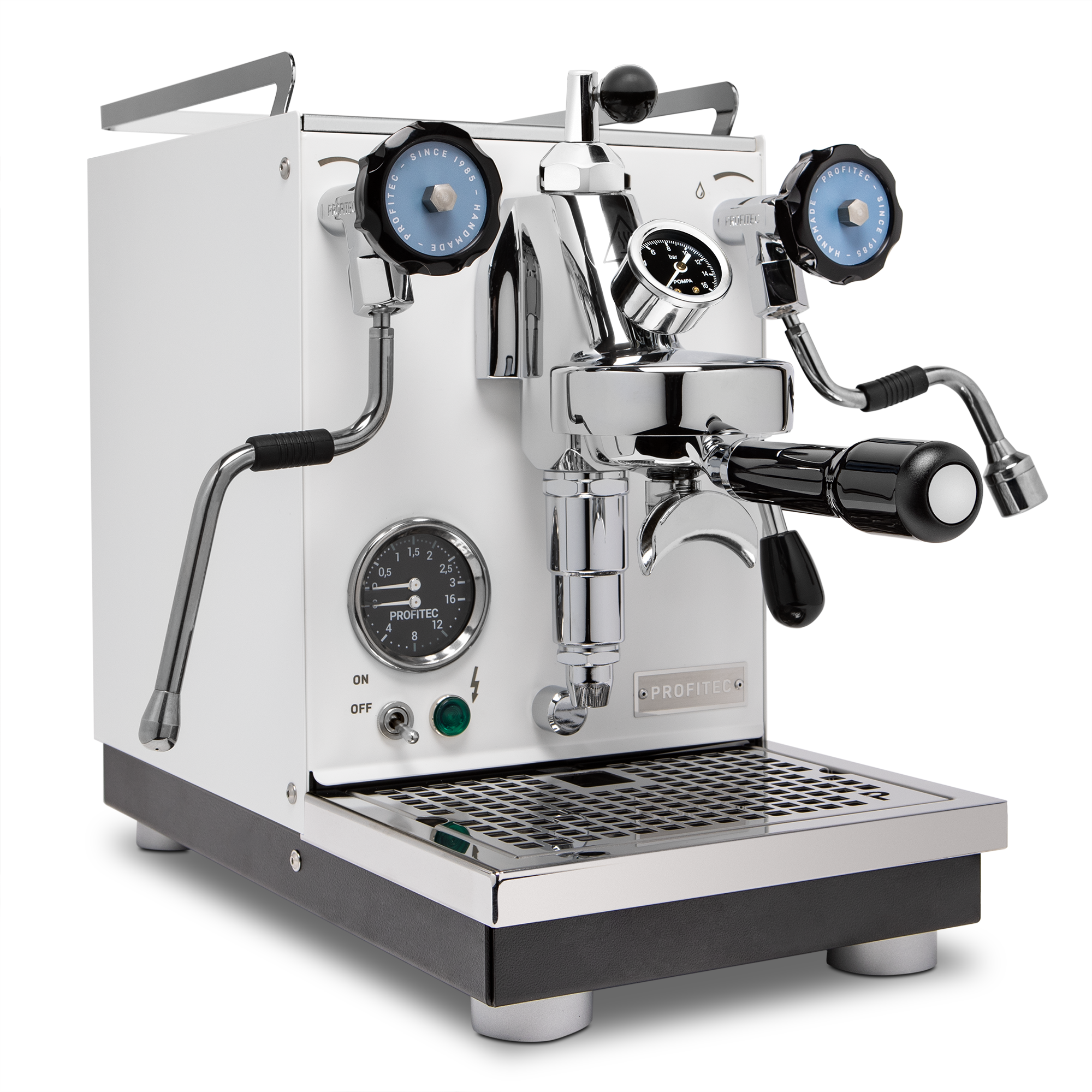 Profitec Pro 400 Espresso Machine – White / No Accents / Flow Control