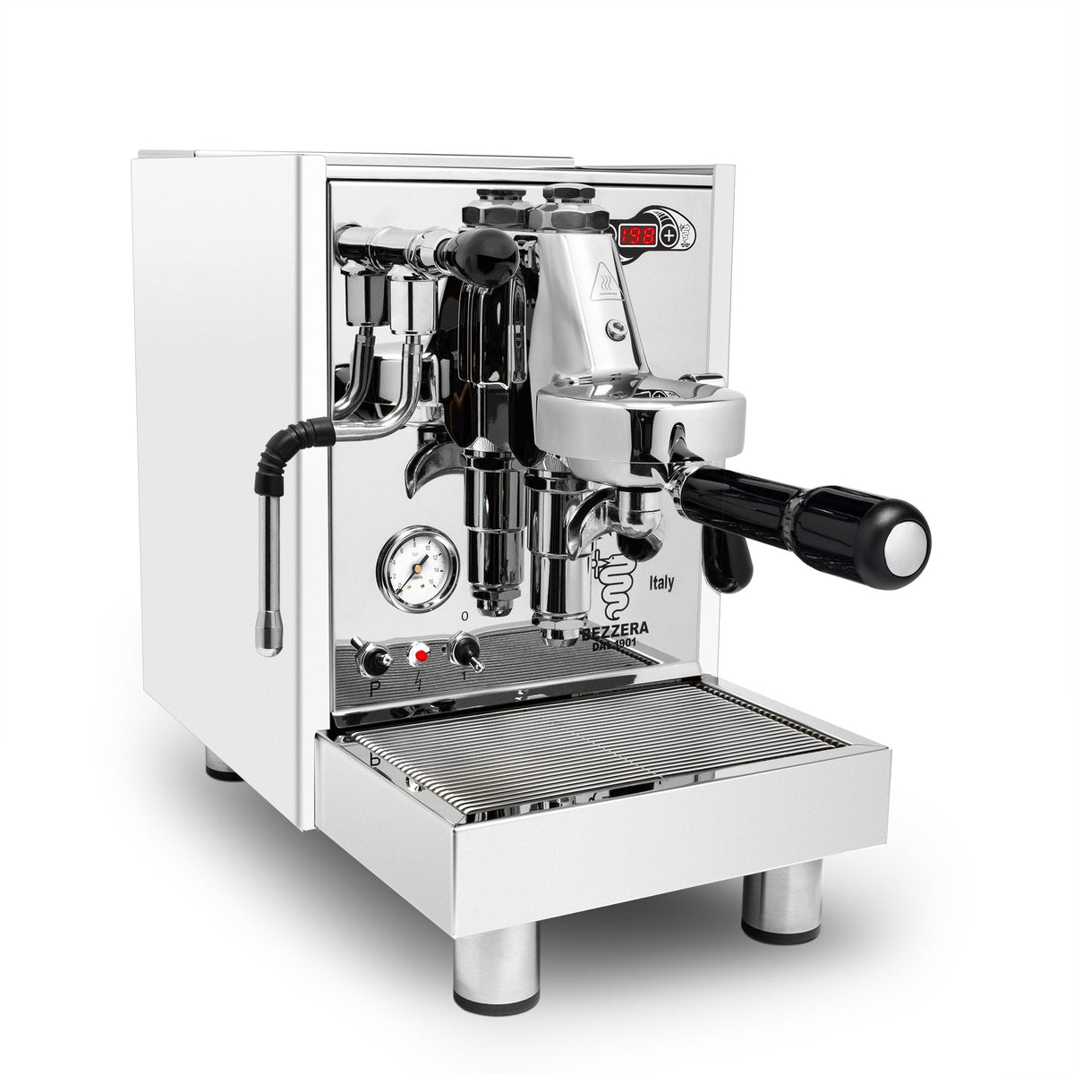 Bezzera Unica Espresso Machine – White / No Accents / No Flow Control