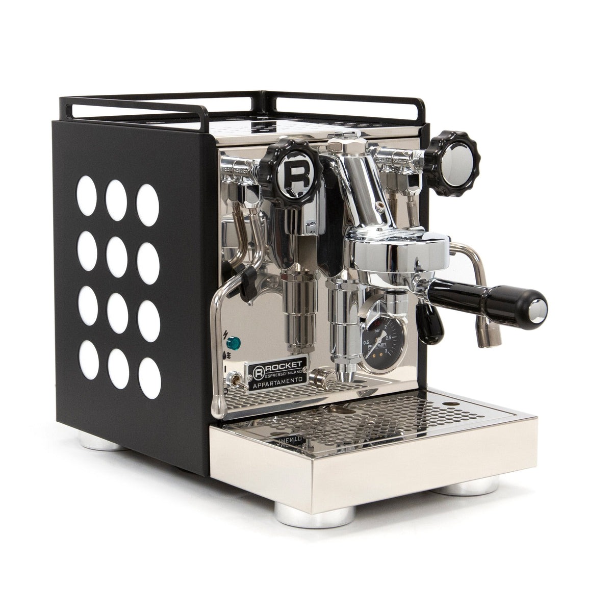 Refurbished Rocket Espresso Appartamento Serie Nera Espresso Machine - White – image 3 of 14