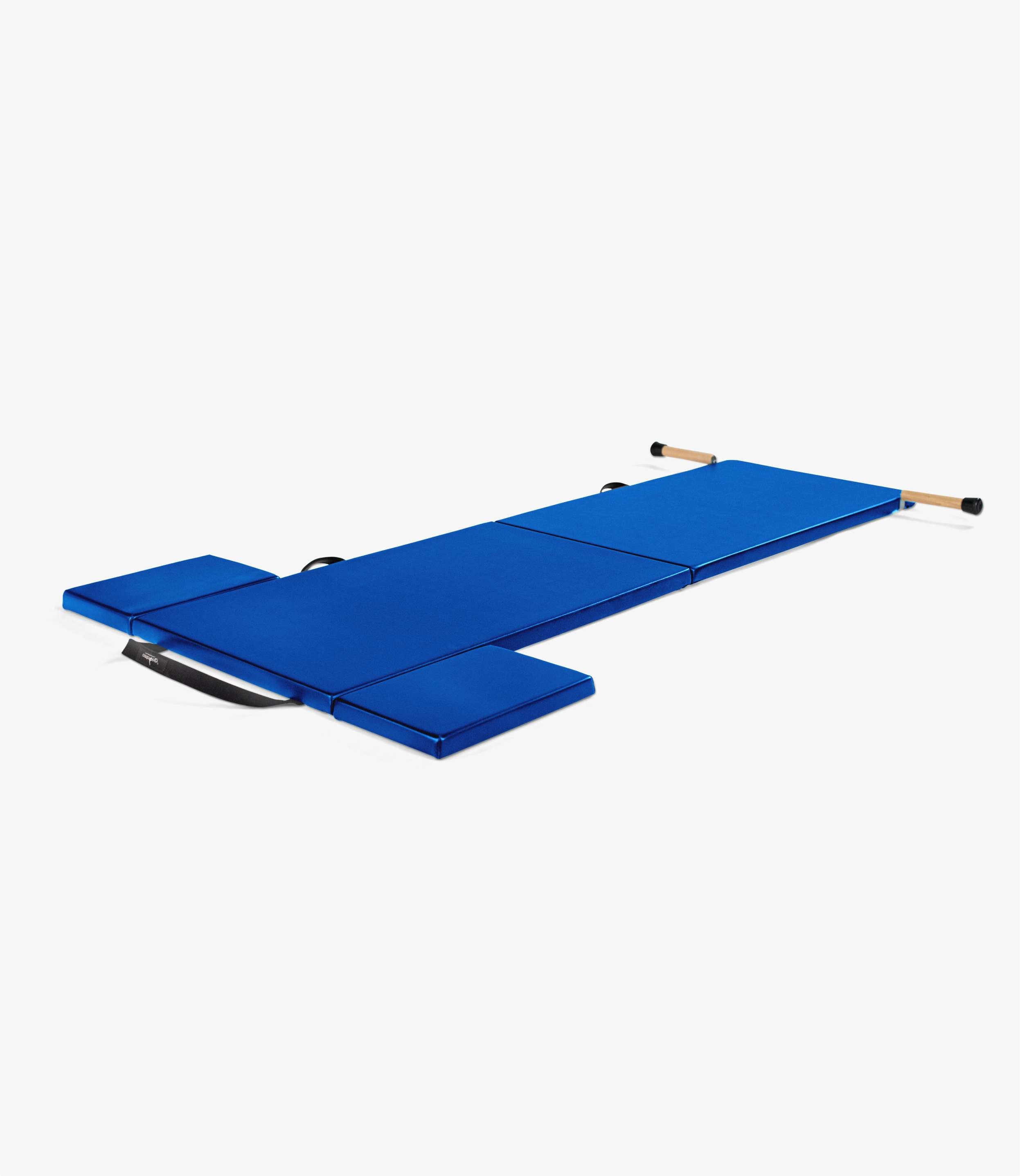 Folding Pilates Mat with Moon Boxes & Handles