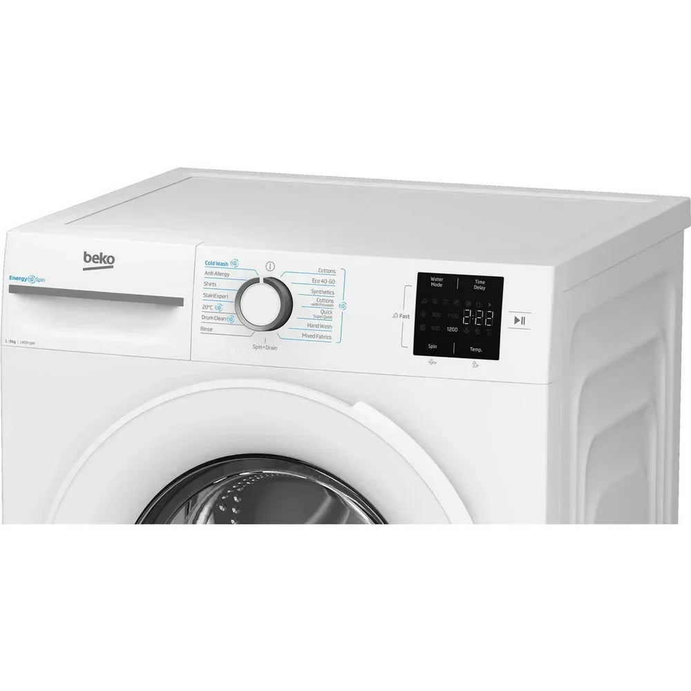 Beko BM3WT3941W 9kg 1400 Spin Freestanding Washing Machine White – image 5 of 7