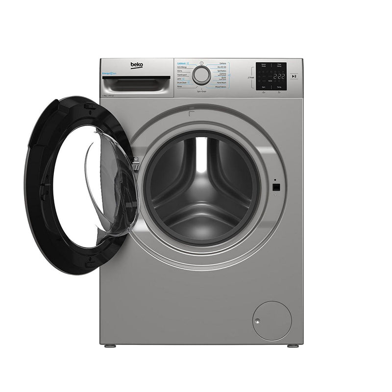 Beko BMN3WT3841S 8kg 1400 Spin Washing Machine Silver – image 2 of 5