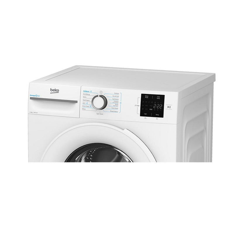 Beko BMN3WT3841W 8kg 1400 Spin Washing Machine White – image 6 of 9