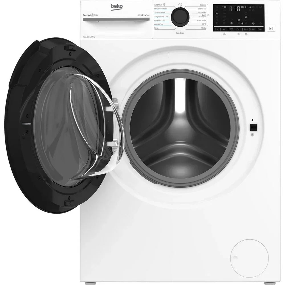 Beko BMND8545UW 8+5kg 1400 Spin Freestanding Front Load Washer Dryer White – image 2 of 11