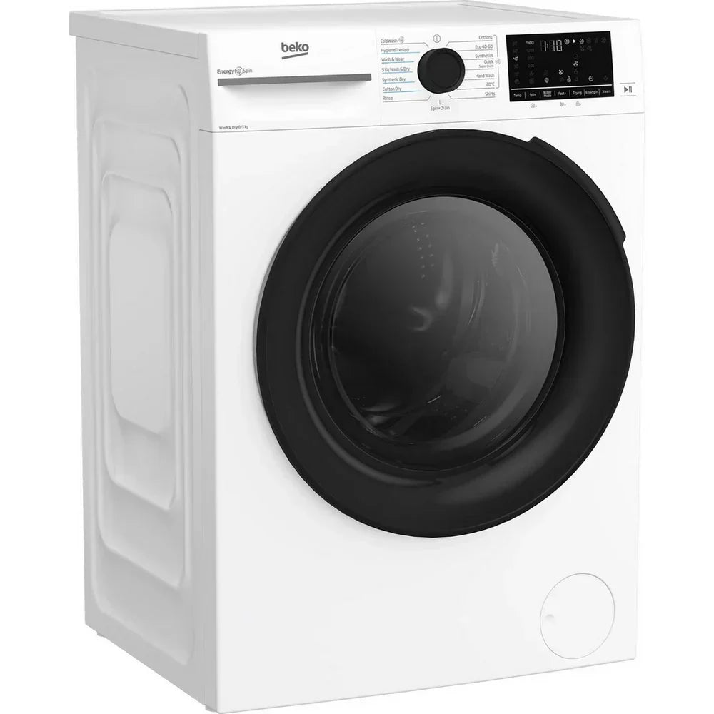 Beko BMND8545UW 8+5kg 1400 Spin Freestanding Front Load Washer Dryer White – image 4 of 11
