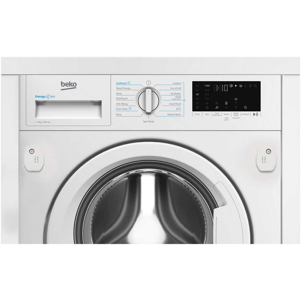 Beko WTIK741511 7kg 1400 Spin Integrated Washing Machine – image 2 of 5