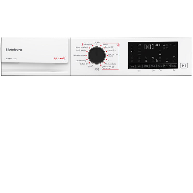 Blomberg LRF854311W 8+5kg 1400 Spin Washer Dryer White – image 6 of 8