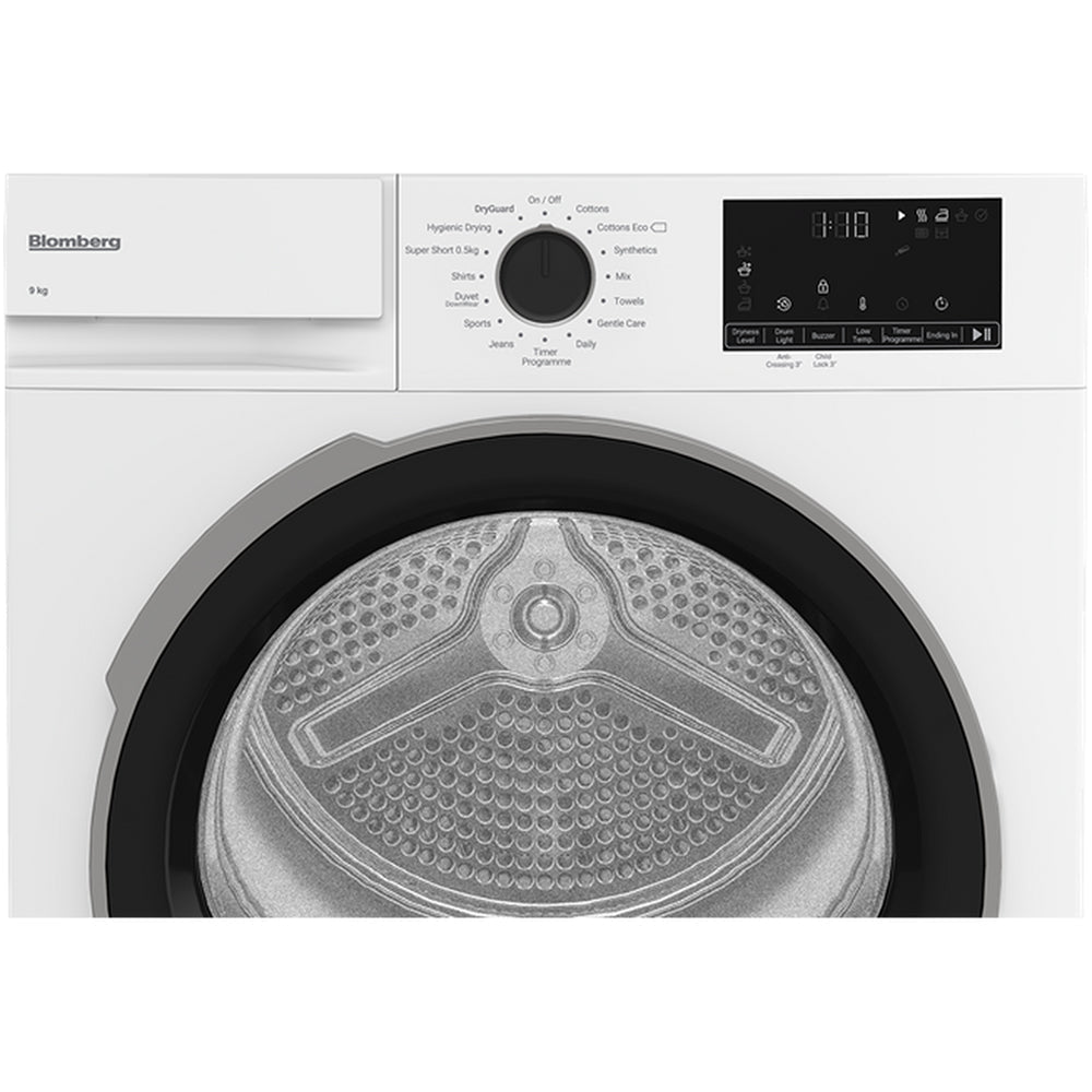 Blomberg LTA19321W Freestanding 9kg Heat Pump Tumble Dryer White Clearance – image 4 of 6