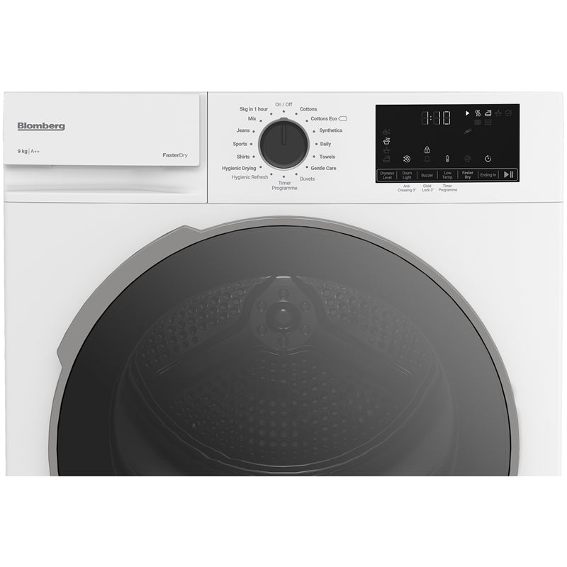 Blomberg LTAH39420W 9kg Heat Pump Tumble Dryer White – image 4 of 6