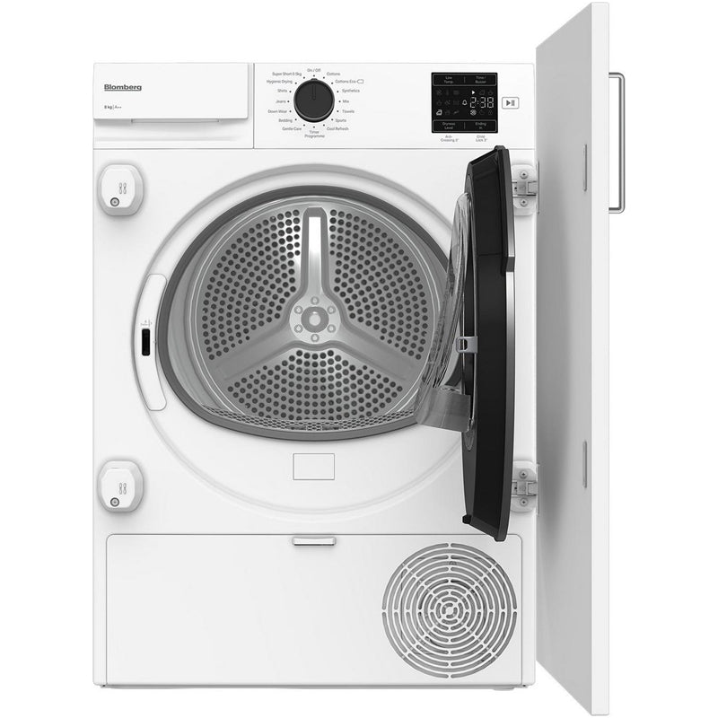 Blomberg LTDIP08310 8kg Integrated Condenser Tumble Dryer White – image 2 of 6