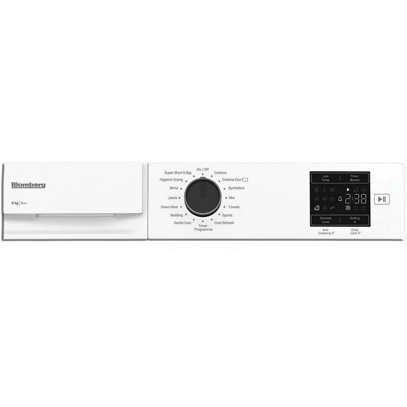 Blomberg LTDIP08310 8kg Integrated Condenser Tumble Dryer White – image 6 of 6