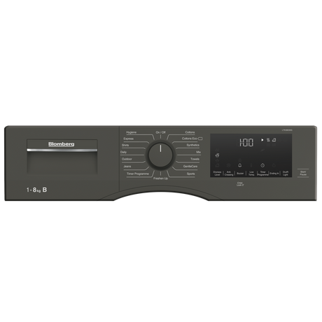 Blomberg LTK38030G 8kg Condenser Tumble Dryer Graphite – image 3 of 4