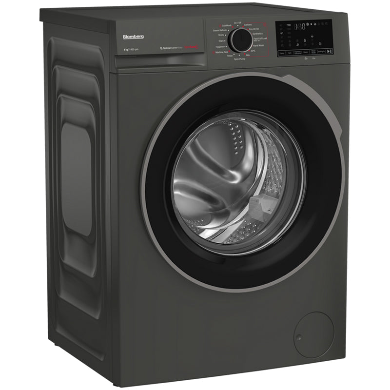 Blomberg LWA18461G 8kg 1400 Spin Washing Machine Graphite – image 2 of 9