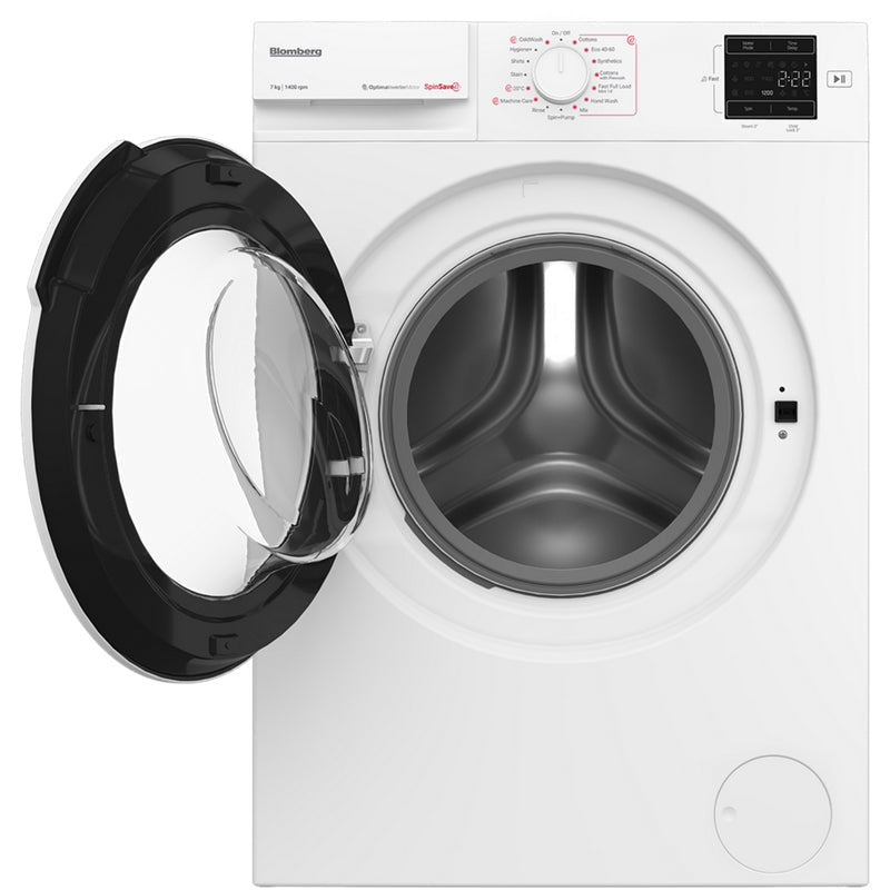 Blomberg LWA27461W 7kg 1400 Spin Washing Machine White – image 3 of 9