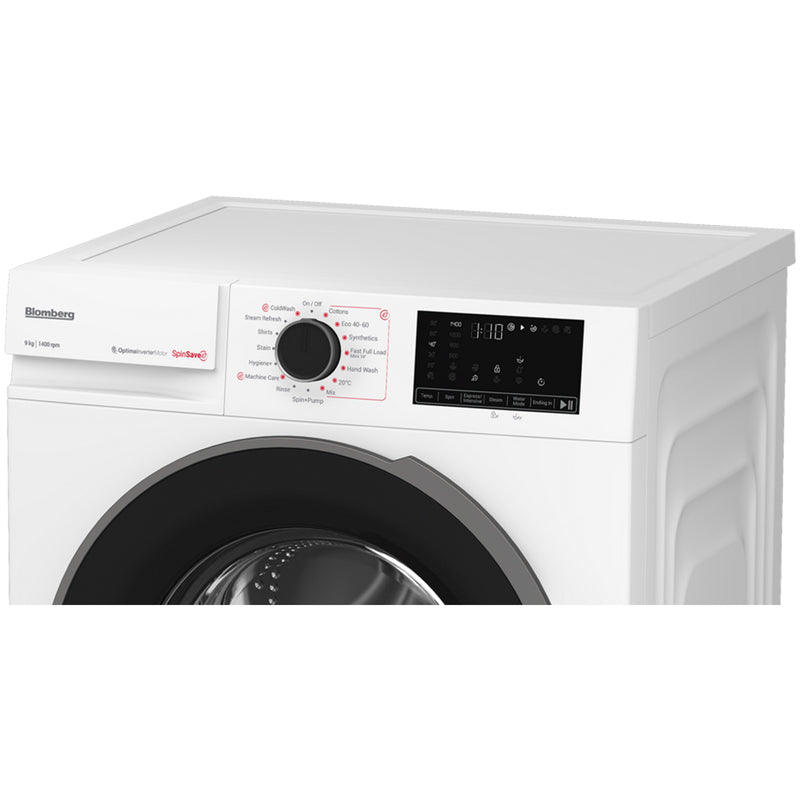 Blomberg LWA29461W 9kg 1400 Spin Washing Machine White – image 5 of 9