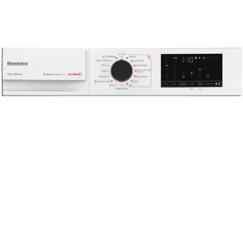 Blomberg LWA29461W 9kg 1400 Spin Washing Machine White – image 8 of 9