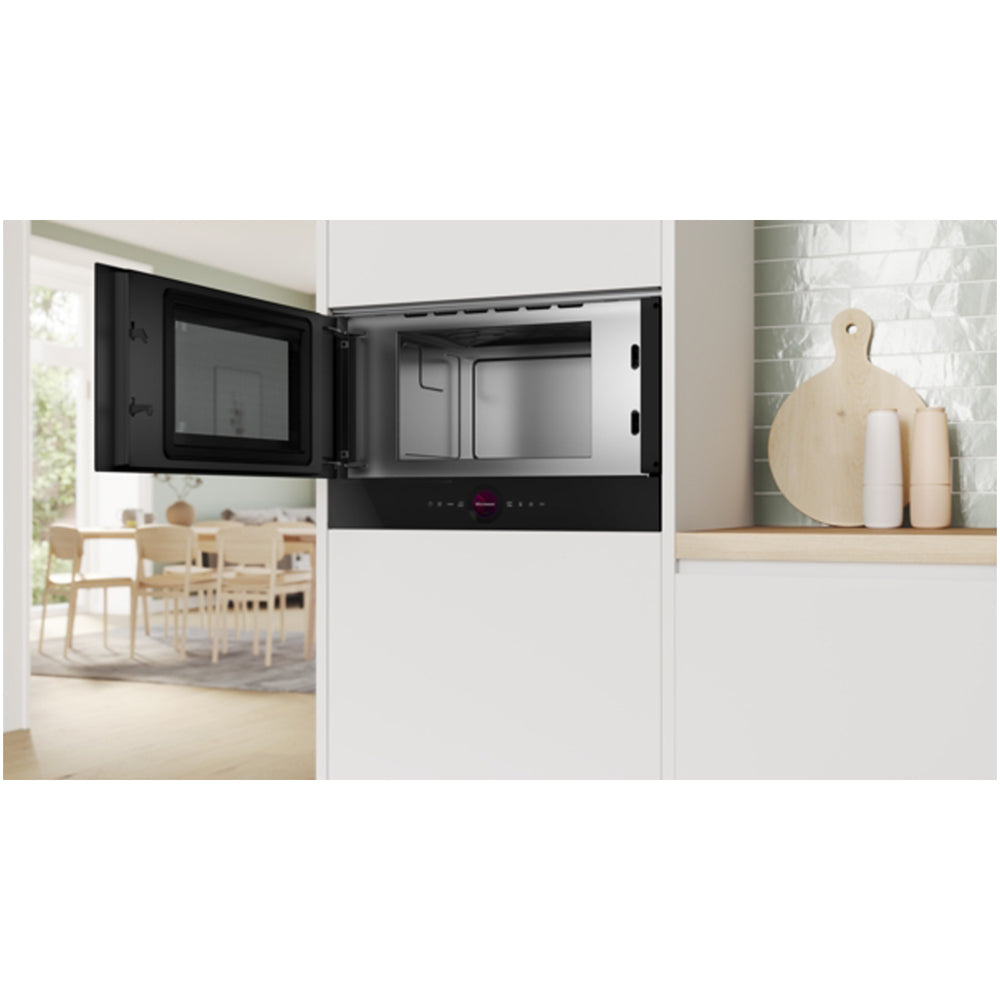 Bosch BFL7221B1B Series 8 Built In Microwave Oven Black – image 3 of 7