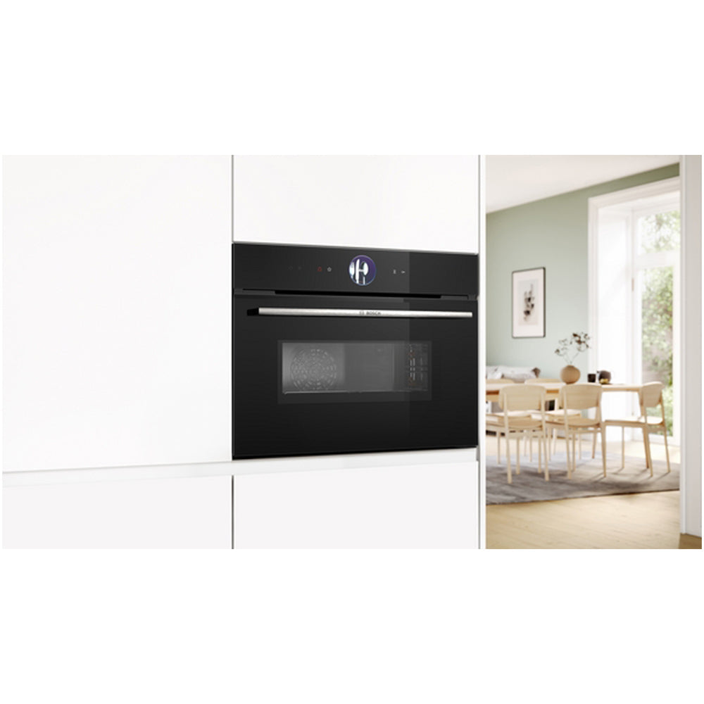 Bosch CMG7761B1B Series 8 Built-In Combi Microwave - Black – image 8 of 12