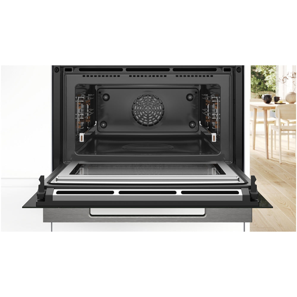 Bosch CMG778NB1 Series 8 45L Built-In Combi Microwave - Black – image 4 of 11