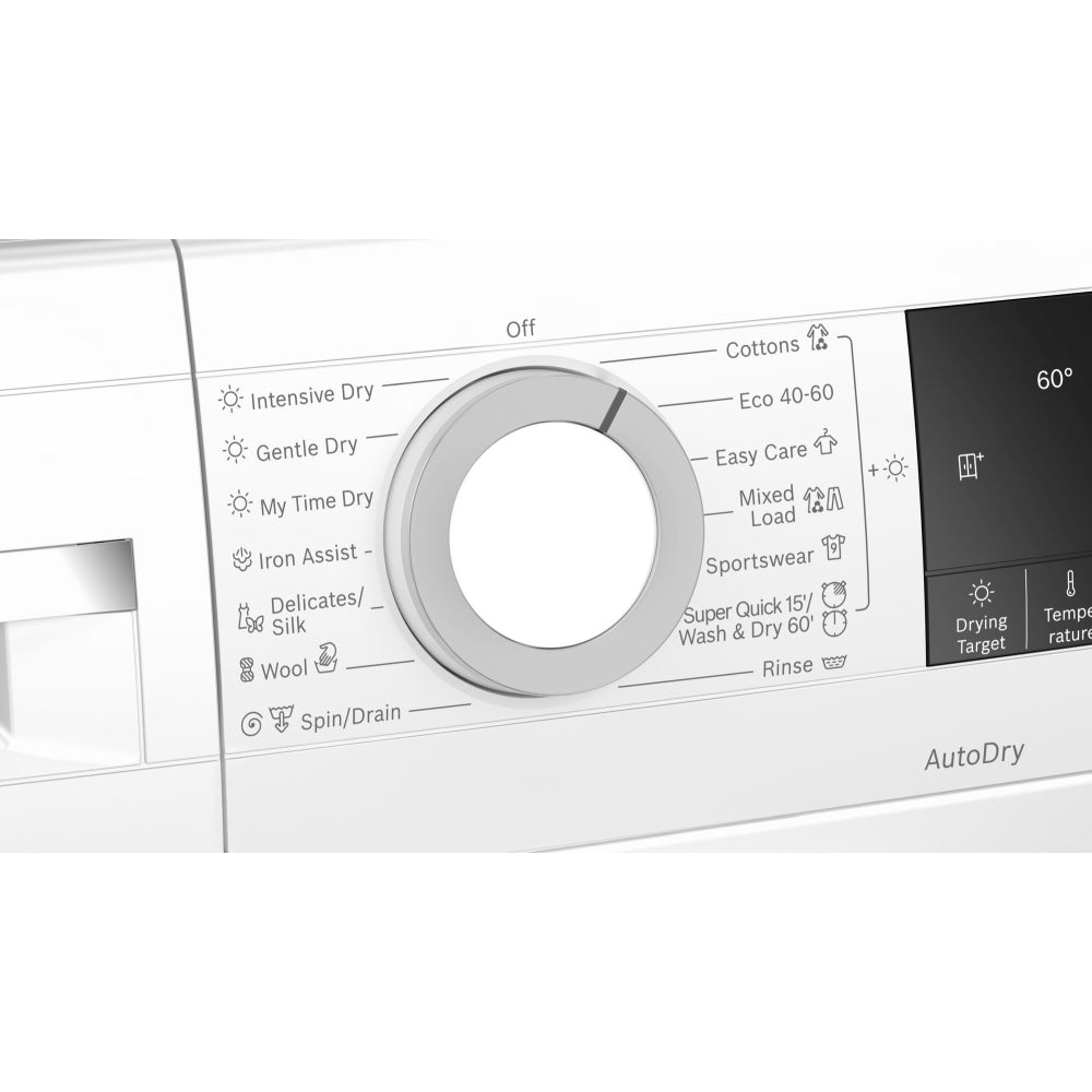 Bosch Series 4 WNA134U8GB Freestanding Washer Dryer 8kg/5kg 1400 Spin White – image 6 of 8
