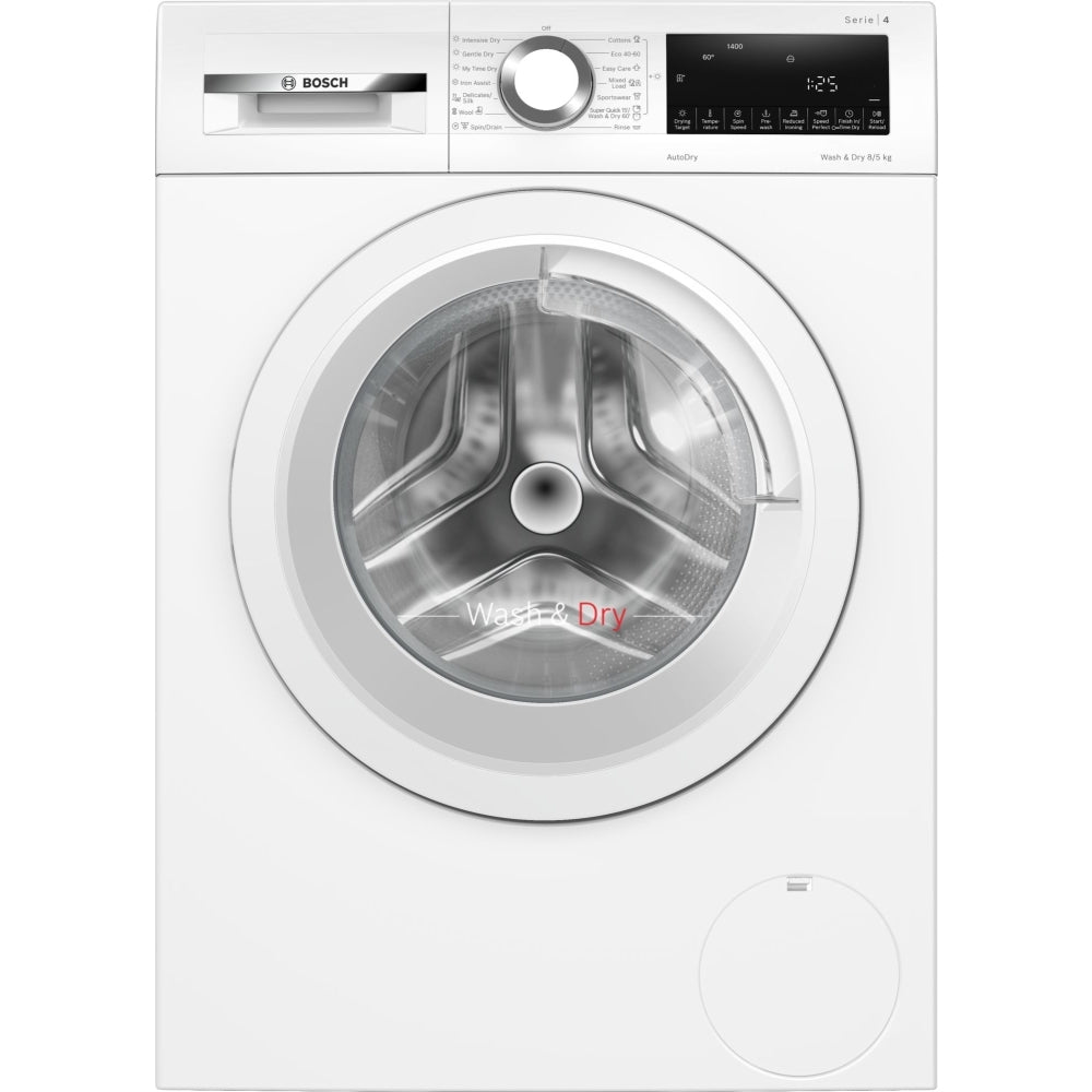 Bosch Series 4 WNA134U8GB Freestanding Washer Dryer 8kg/5kg 1400 Spin White – image 2 of 8