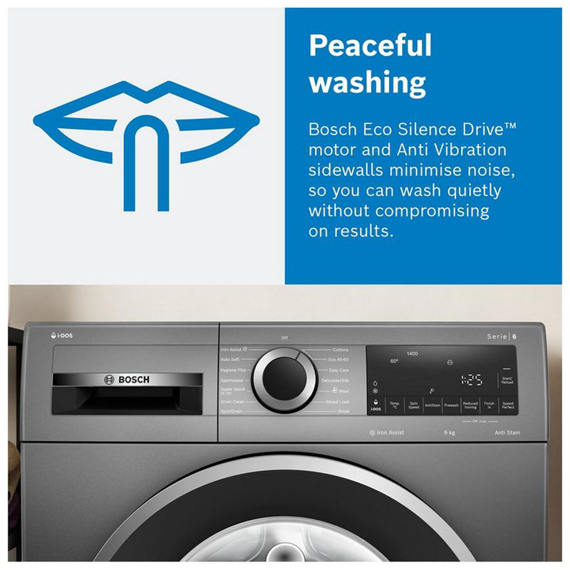 Bosch Series 6 WGG24400GB 9Kg 1400 Spin Washing Machine White – image 11 of 13
