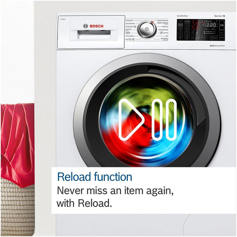 Bosch Series 6 WGG24400GB 9Kg 1400 Spin Washing Machine White – image 4 of 13