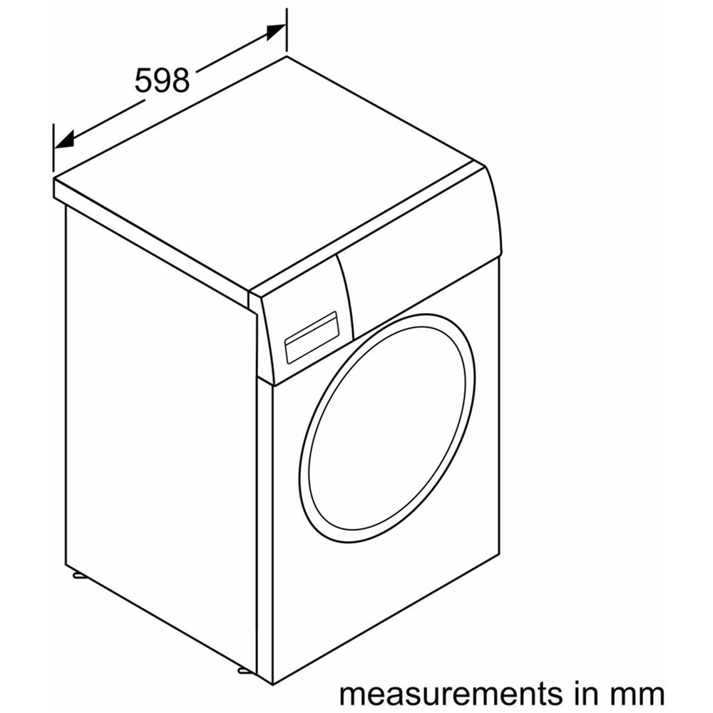 Bosch Series 6 WGG254F1GB 10kg 1400 Spin Washing Machine White - A Rated – image 6 of 11