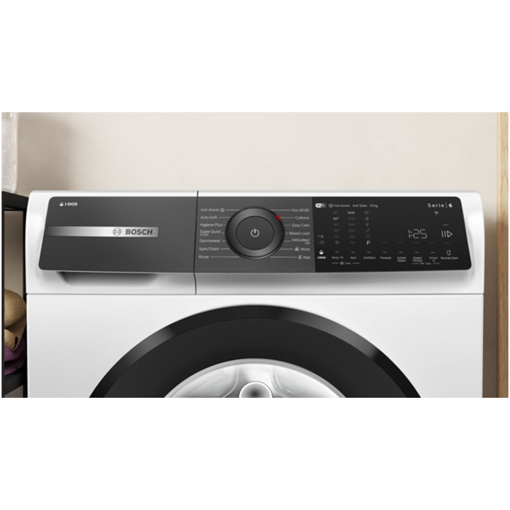 Bosch WGH254A0GB Series 6 1400 Spin 10kg Washing Machine White - A Rated – image 2 of 11